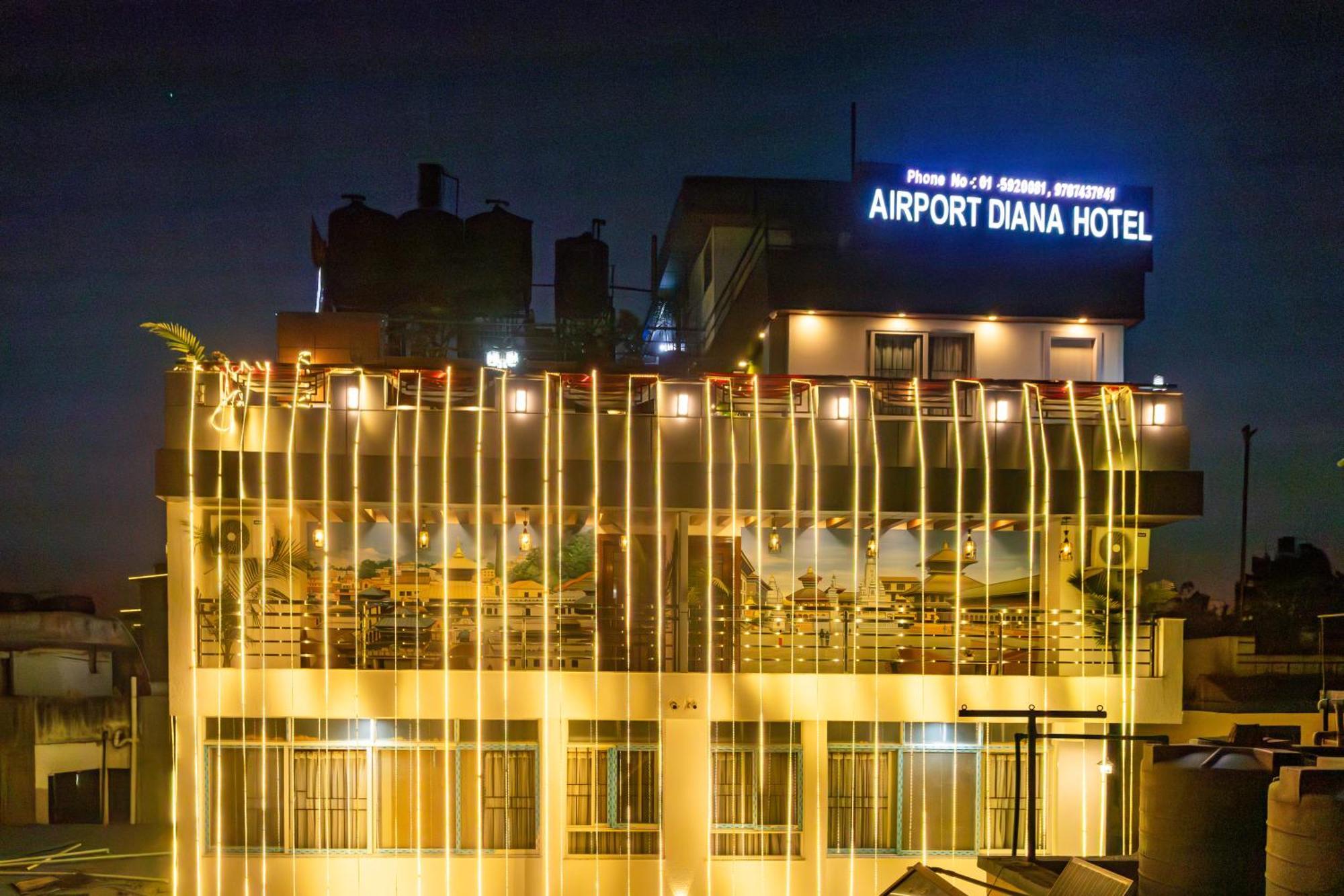 Airport Diana Hotel Kathmandu Esterno foto